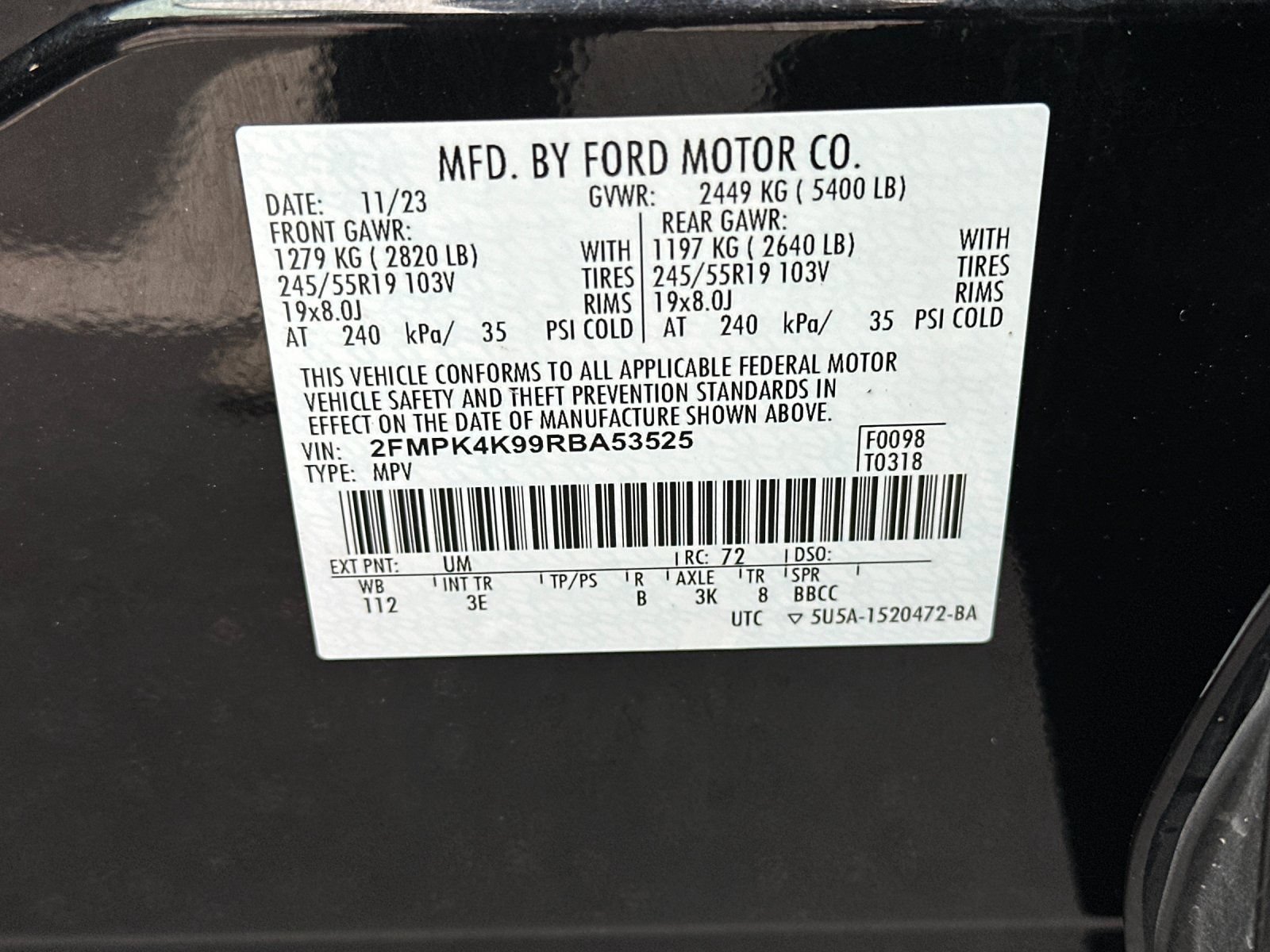 Used 2024 Ford Edge Titanium AWD/4WD image 26