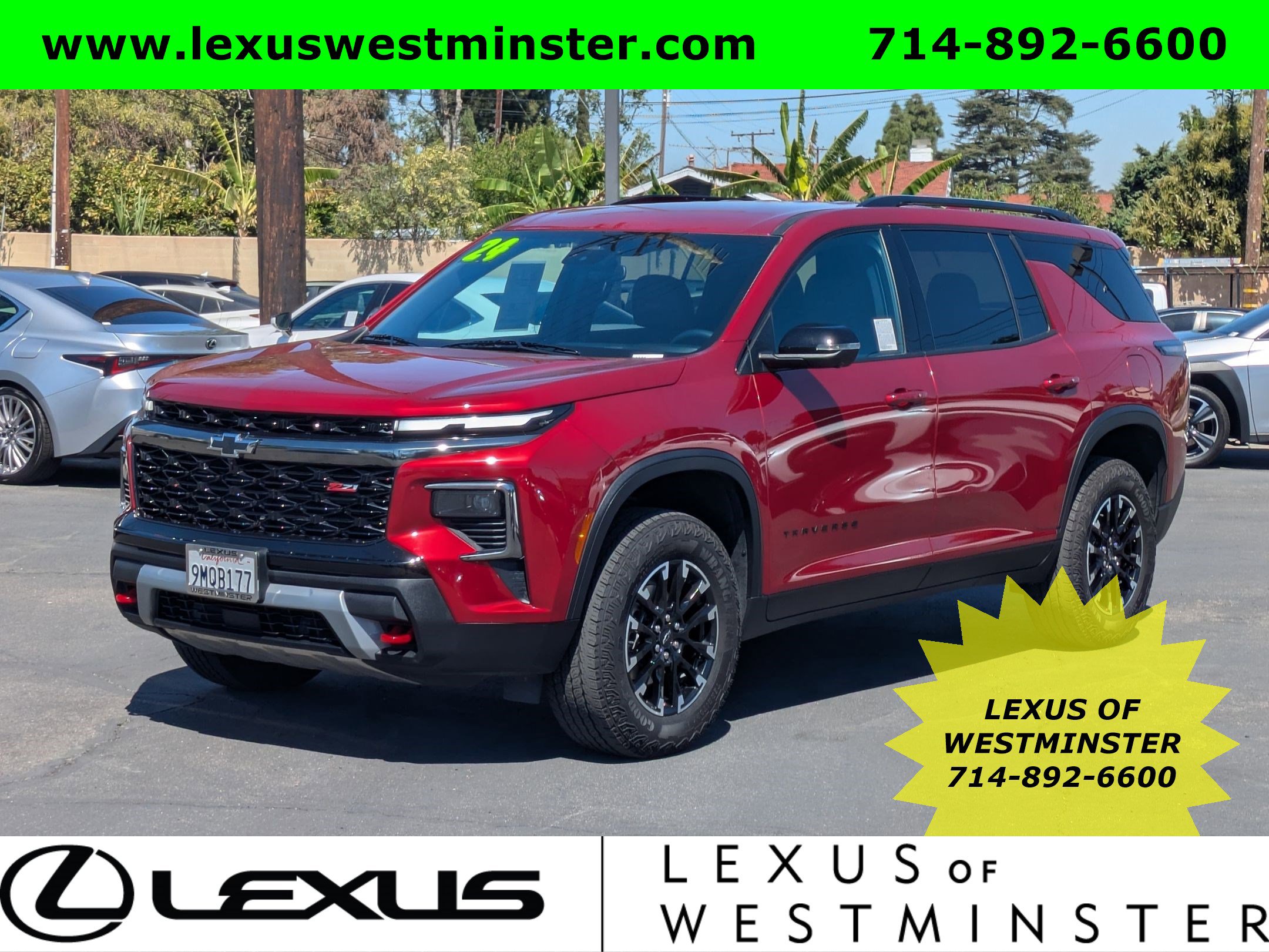 Used 2024 Chevrolet Traverse Z71