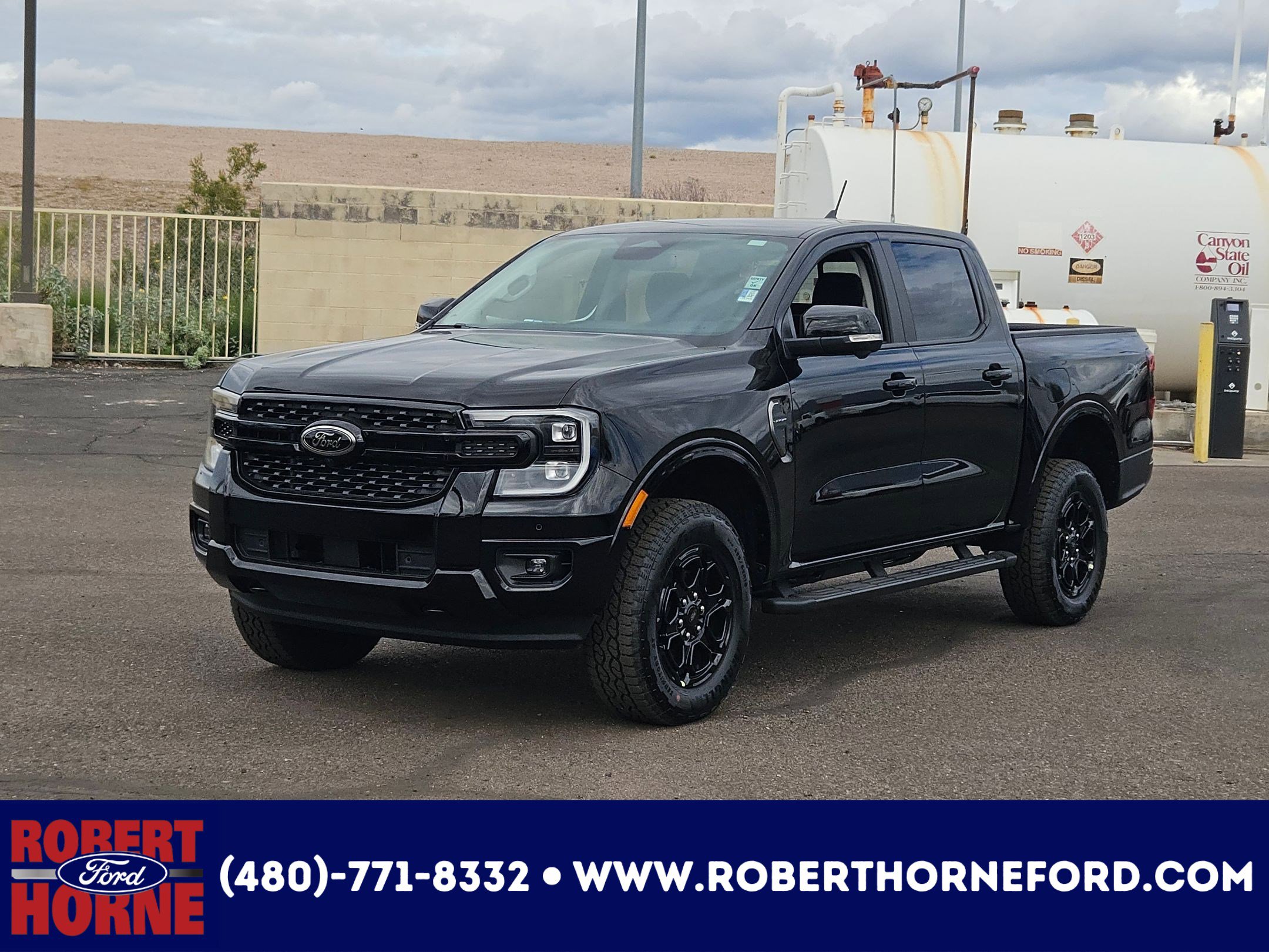 New 2025 Ford Ranger Lariat w/ Black Appearance Package