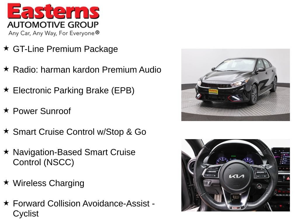 Used 2023 Kia Forte GT-Line w/ GT-Line Premium Package FWD image 12