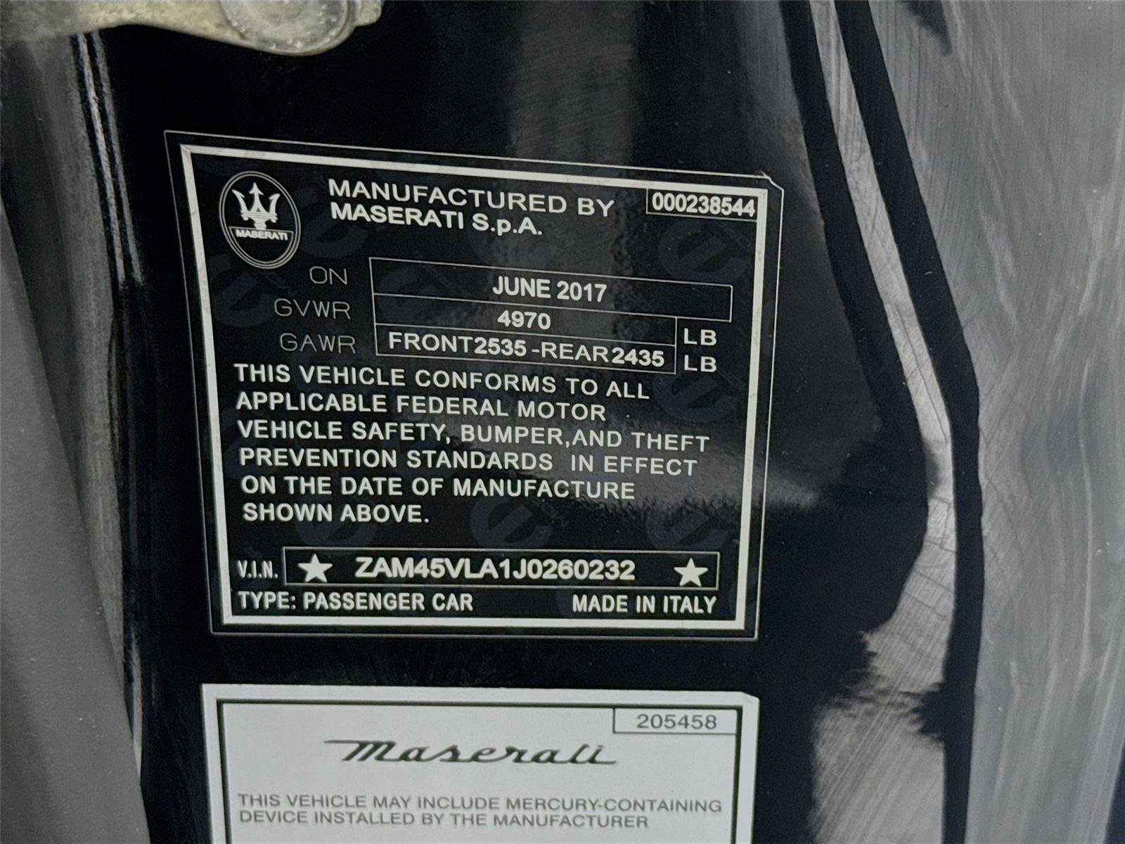 Used 2018 Maserati GranTurismo Sport image 14