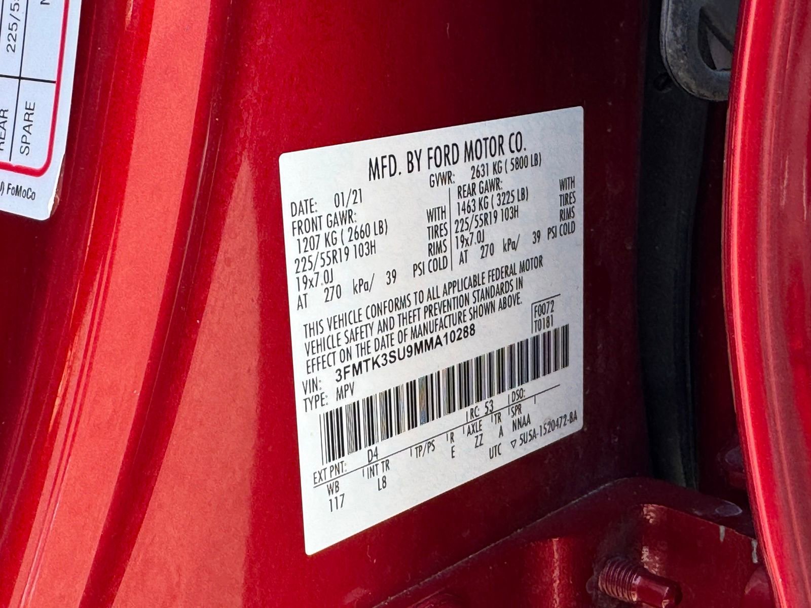Certified 2021 Ford Mustang Mach-E Premium w/ Equipment Group 301A AWD/4WD image 32