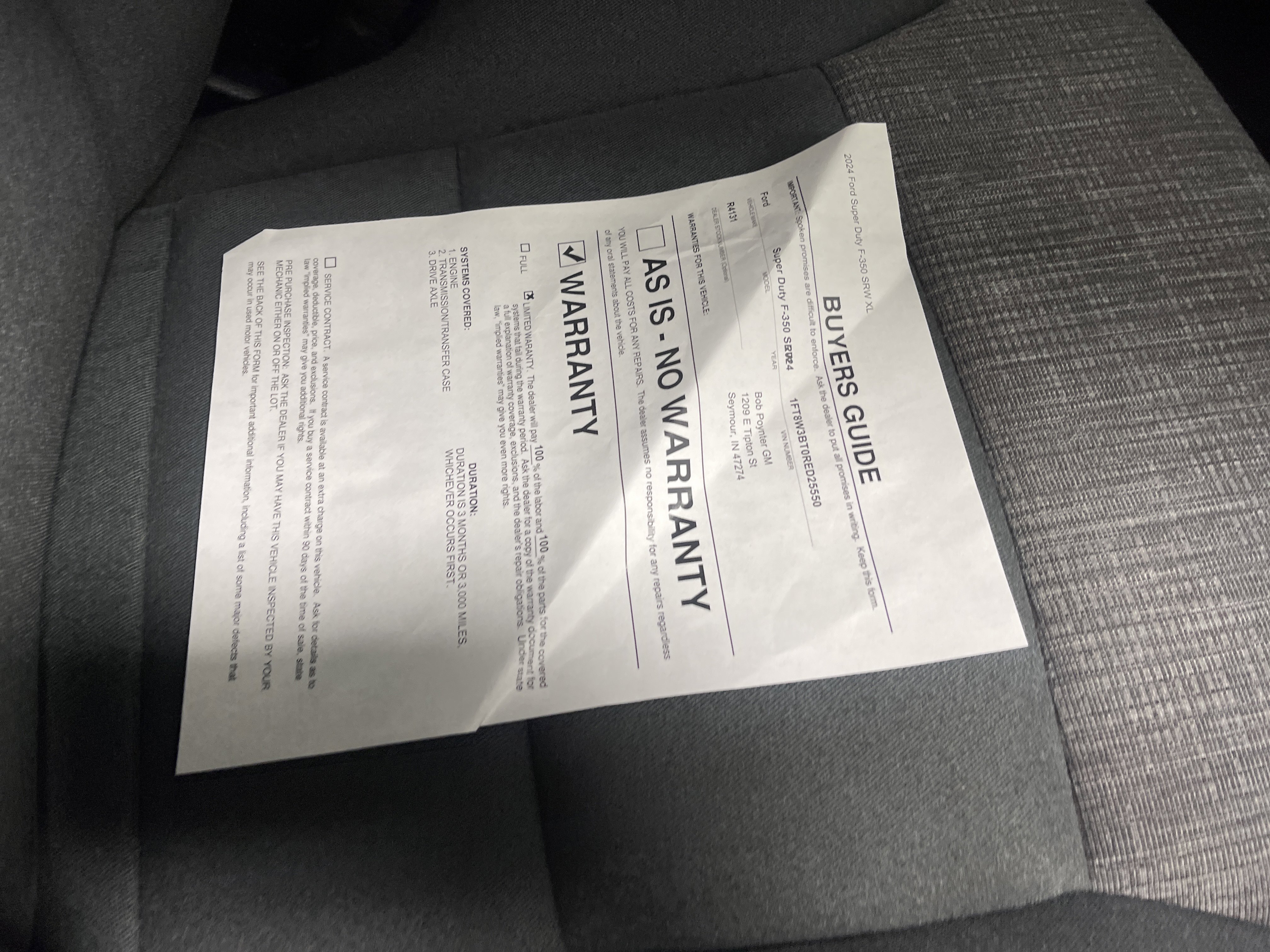 Used 2024 Ford F350 XLT image 26