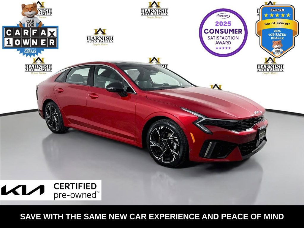 Certified 2025 Kia K5 GT-Line w/ GT-Line Premium Package AWD/4WD image 1
