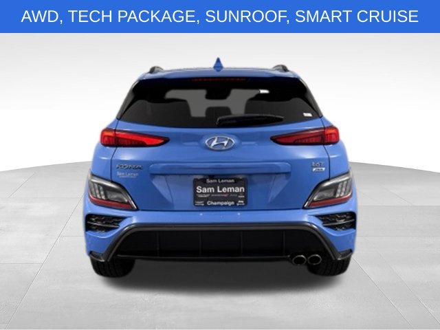 Used 2022 Hyundai Kona N Line w/ Tech Package AWD/4WD image 4