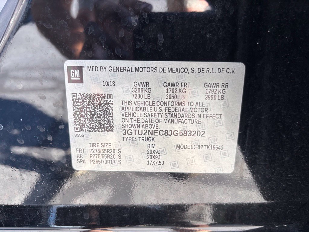 Used 2018 GMC Sierra 1500 SLT AWD/4WD image 14