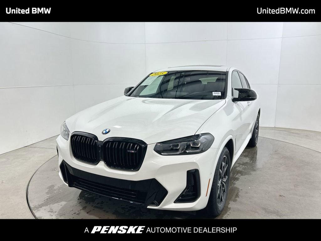 Certified 2025 BMW X4 M40i w/ Premium Package