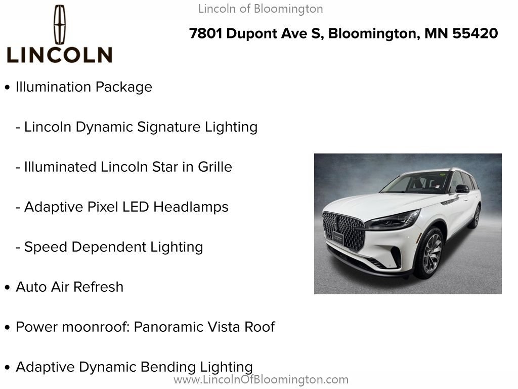 Certified 2025 Lincoln Aviator Reserve w/ Illumination Package AWD/4WD image 10