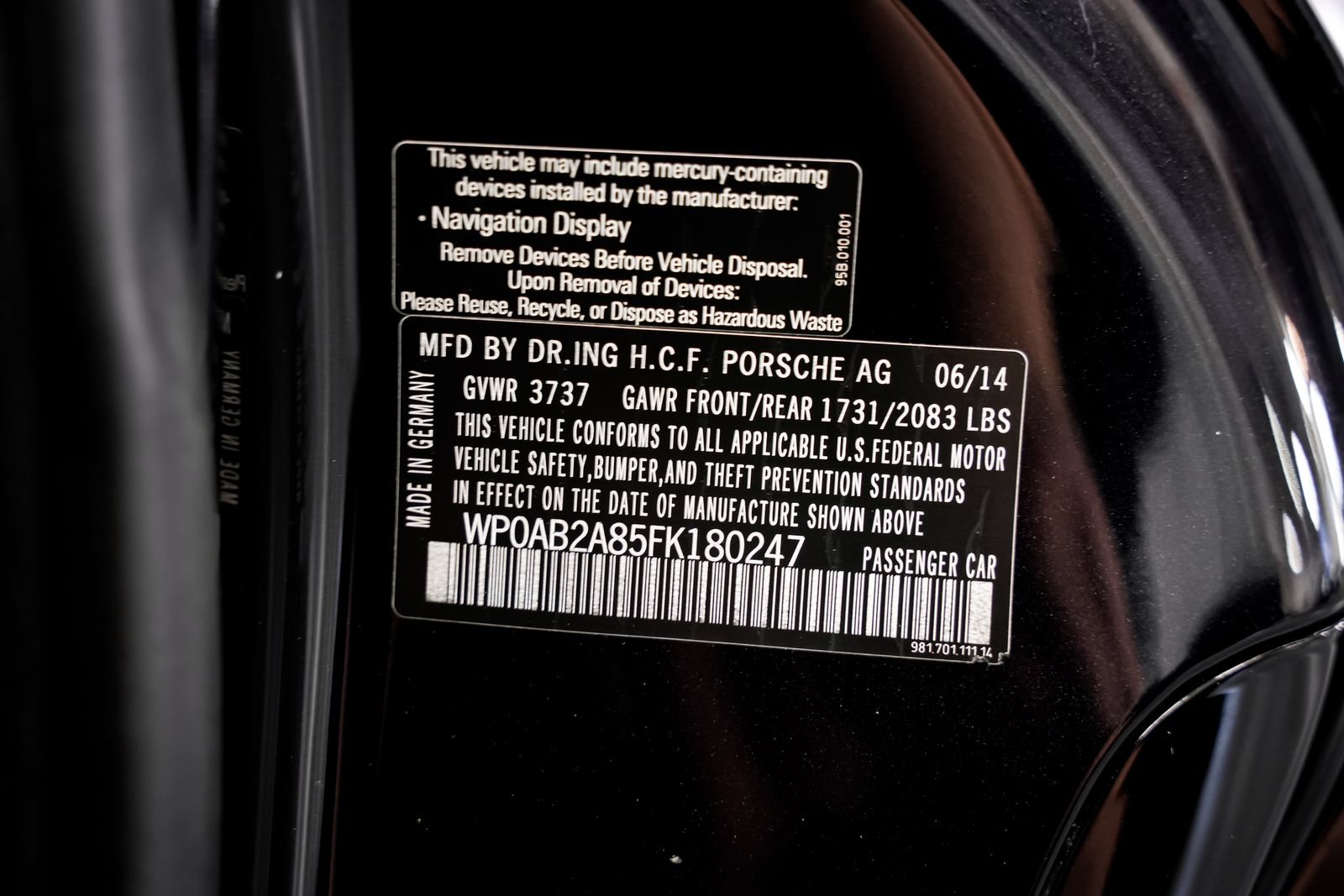 Used 2015 Porsche Cayman S RWD image 40