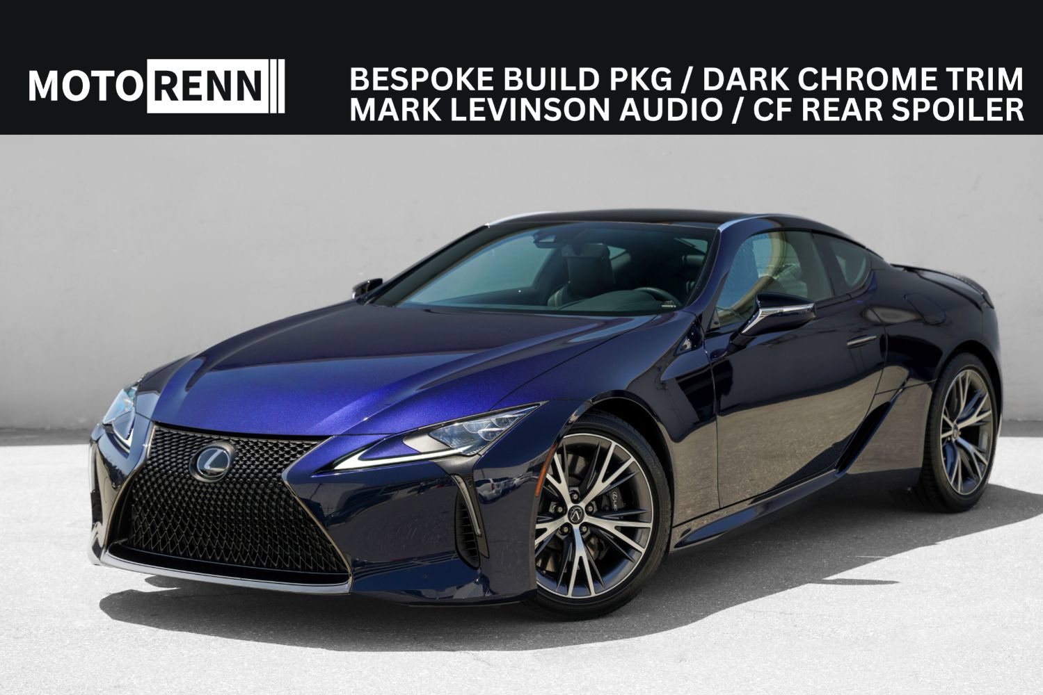 Used 2023 Lexus LC 500 Coupe w/ Bespoke Build Package