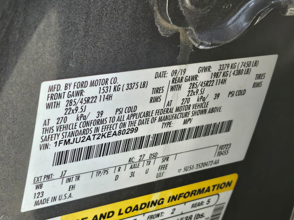 Used 2019 Ford Expedition Limited w/ Equipment Group 303A image 41