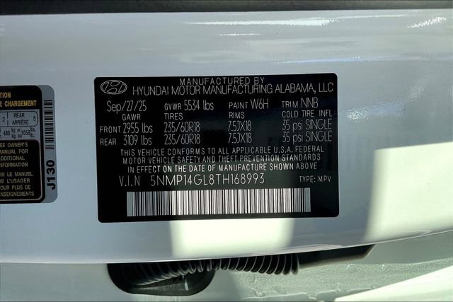 New 2026 Hyundai Santa Fe SE FWD image 14