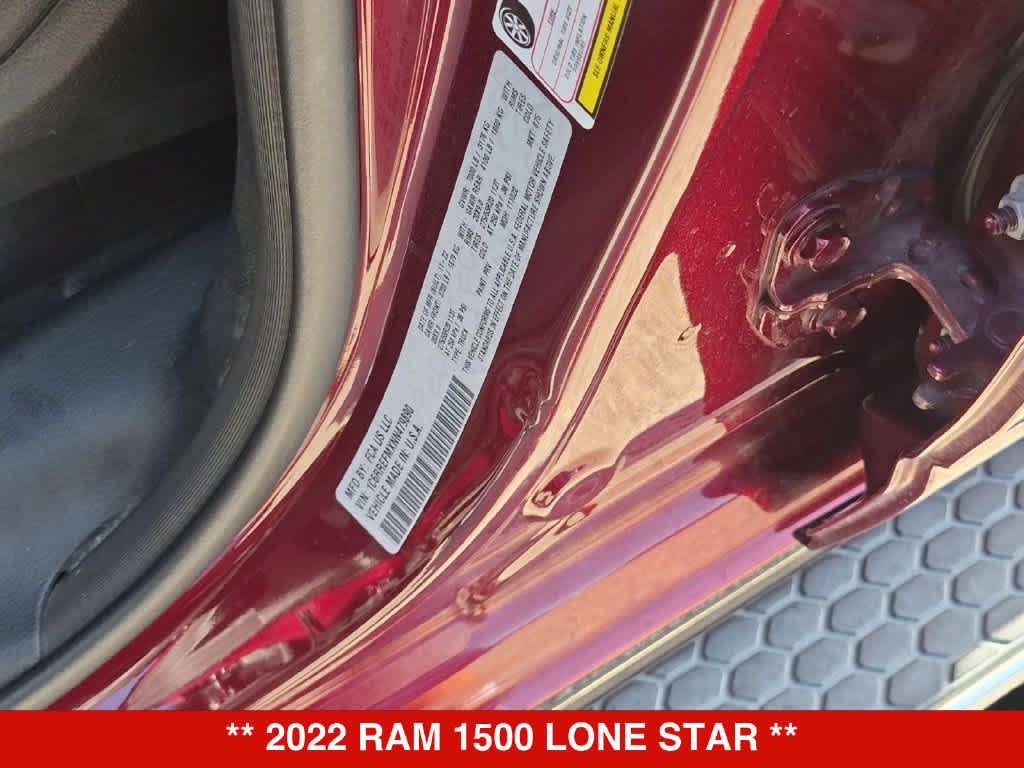 Used 2022 RAM 1500 Lone Star RWD image 34
