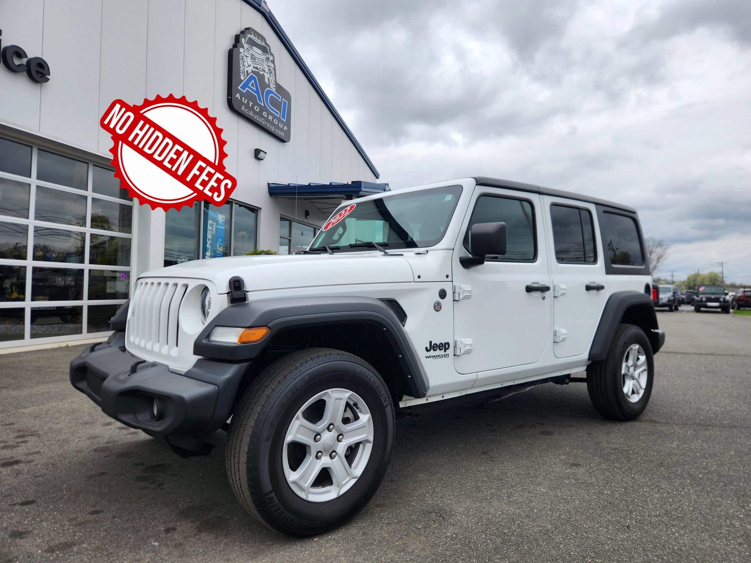 Used 2022 Jeep Wrangler Unlimited Sport AWD/4WD image 23