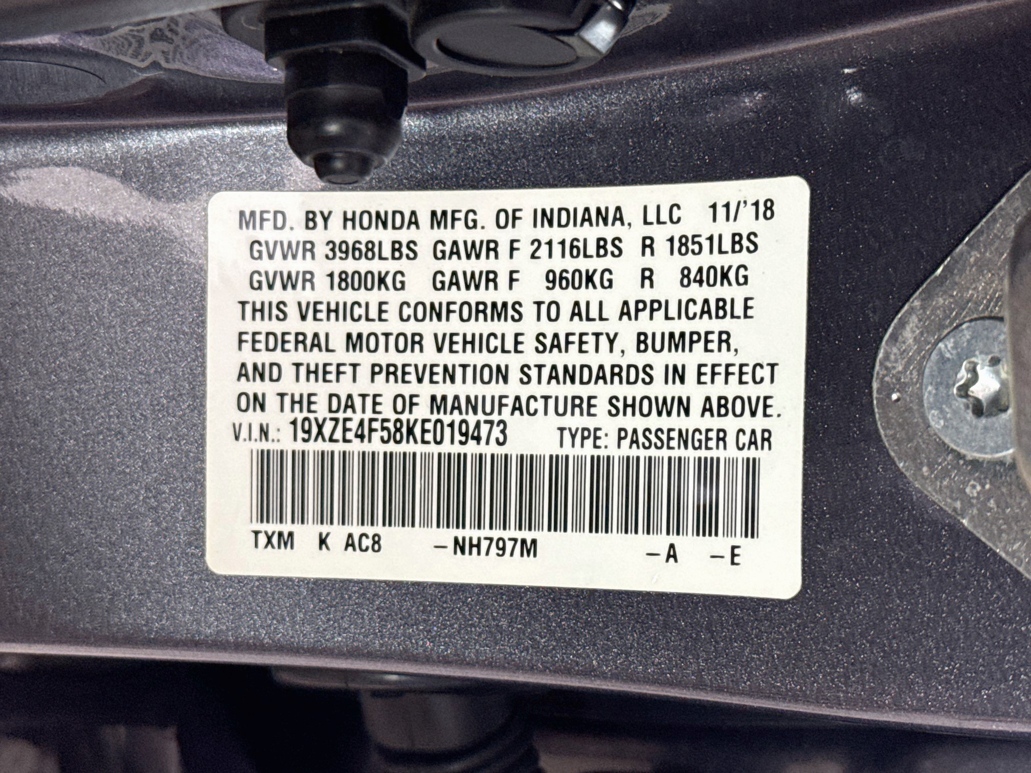 Used 2019 Honda Insight EX image 40