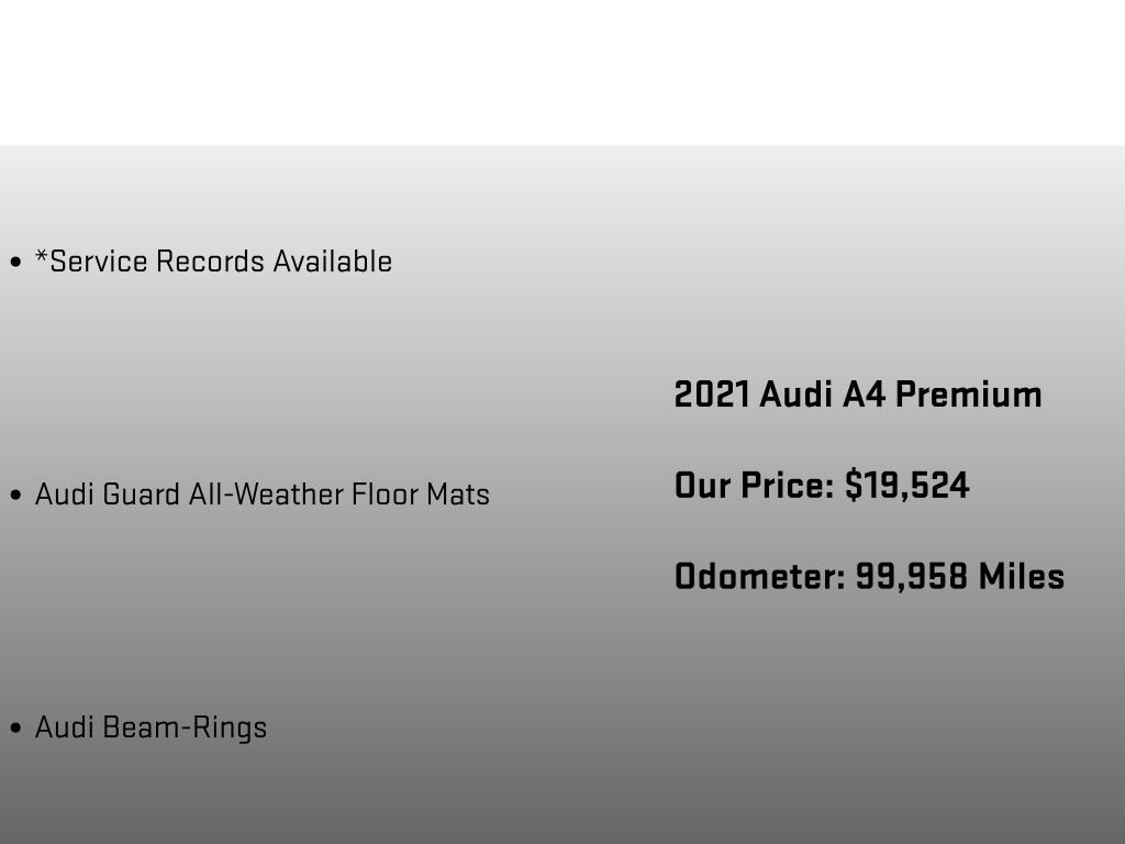 Used 2021 Audi A4 2.0T Premium AWD/4WD image 12