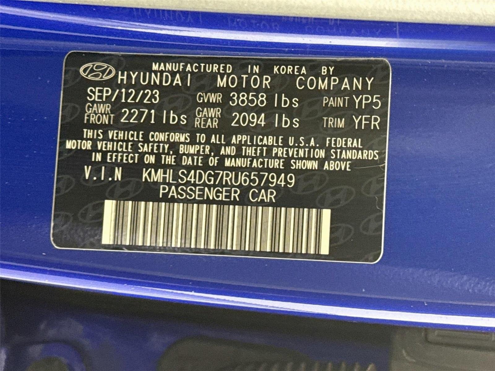 Certified 2024 Hyundai Elantra SEL w/ Convenience Package FWD image 32