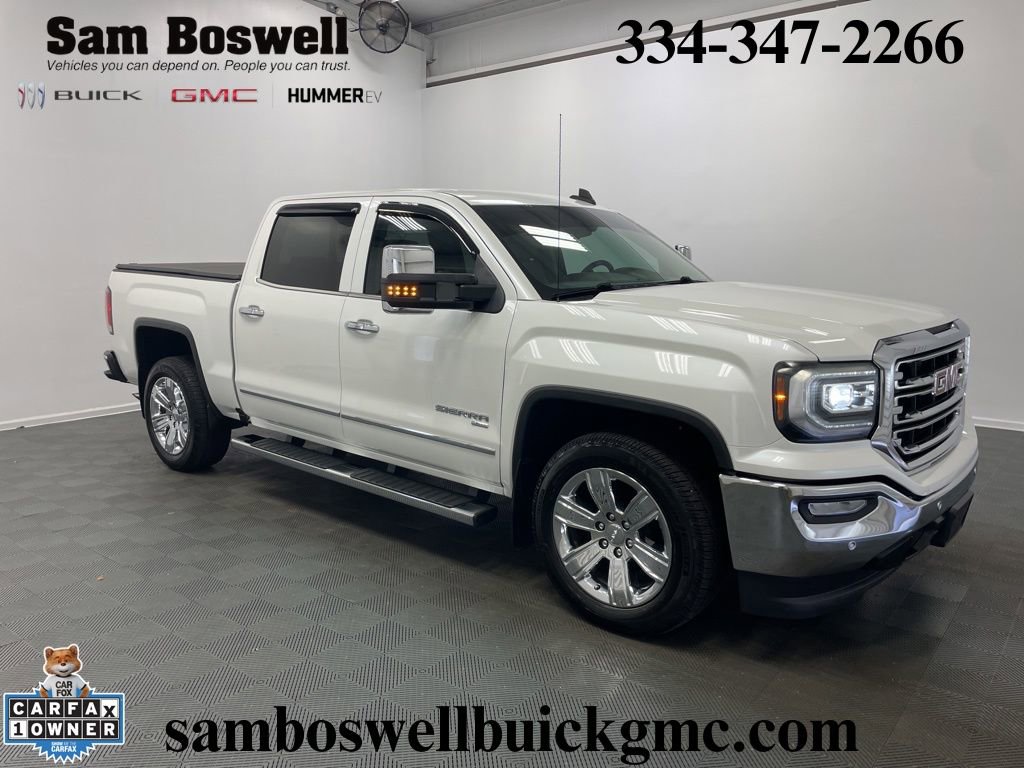 Used 2018 GMC Sierra 1500 SLT w/ Enhanced Driver Alert Package RWD image 1
