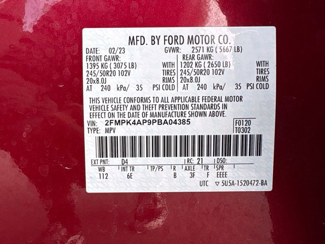 Used 2023 Ford Edge ST AWD/4WD image 29