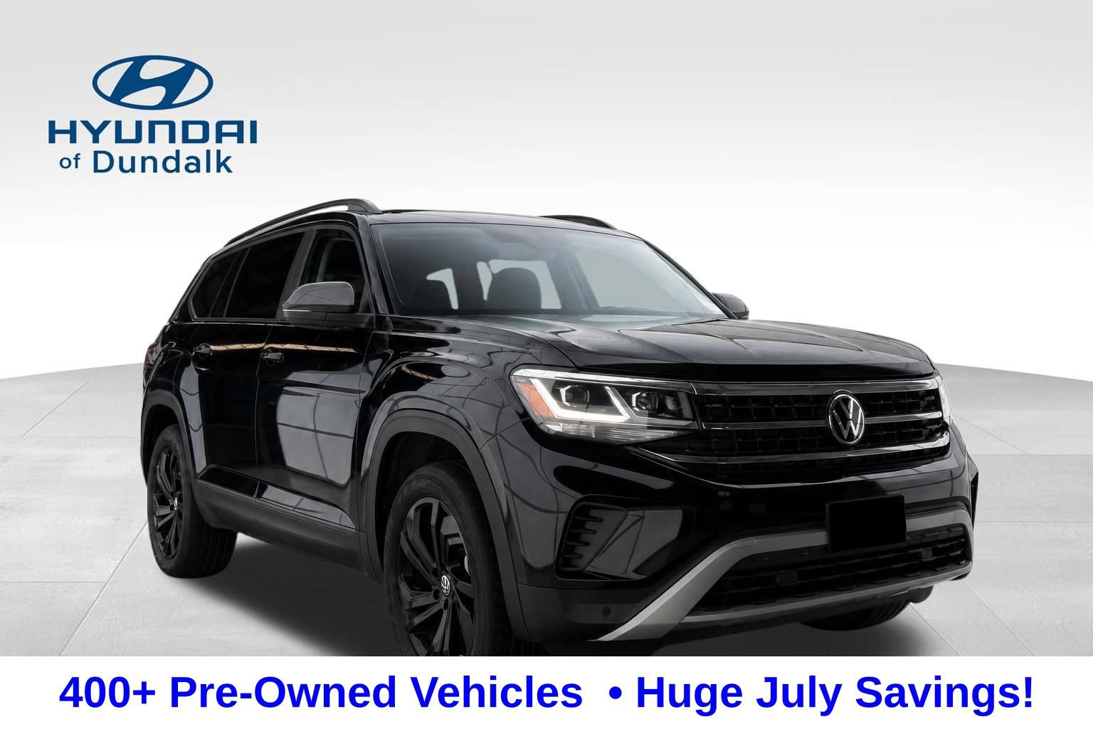 Used 2022 Volkswagen Atlas SE w/ Panoramic Sunroof Package FWD image 1