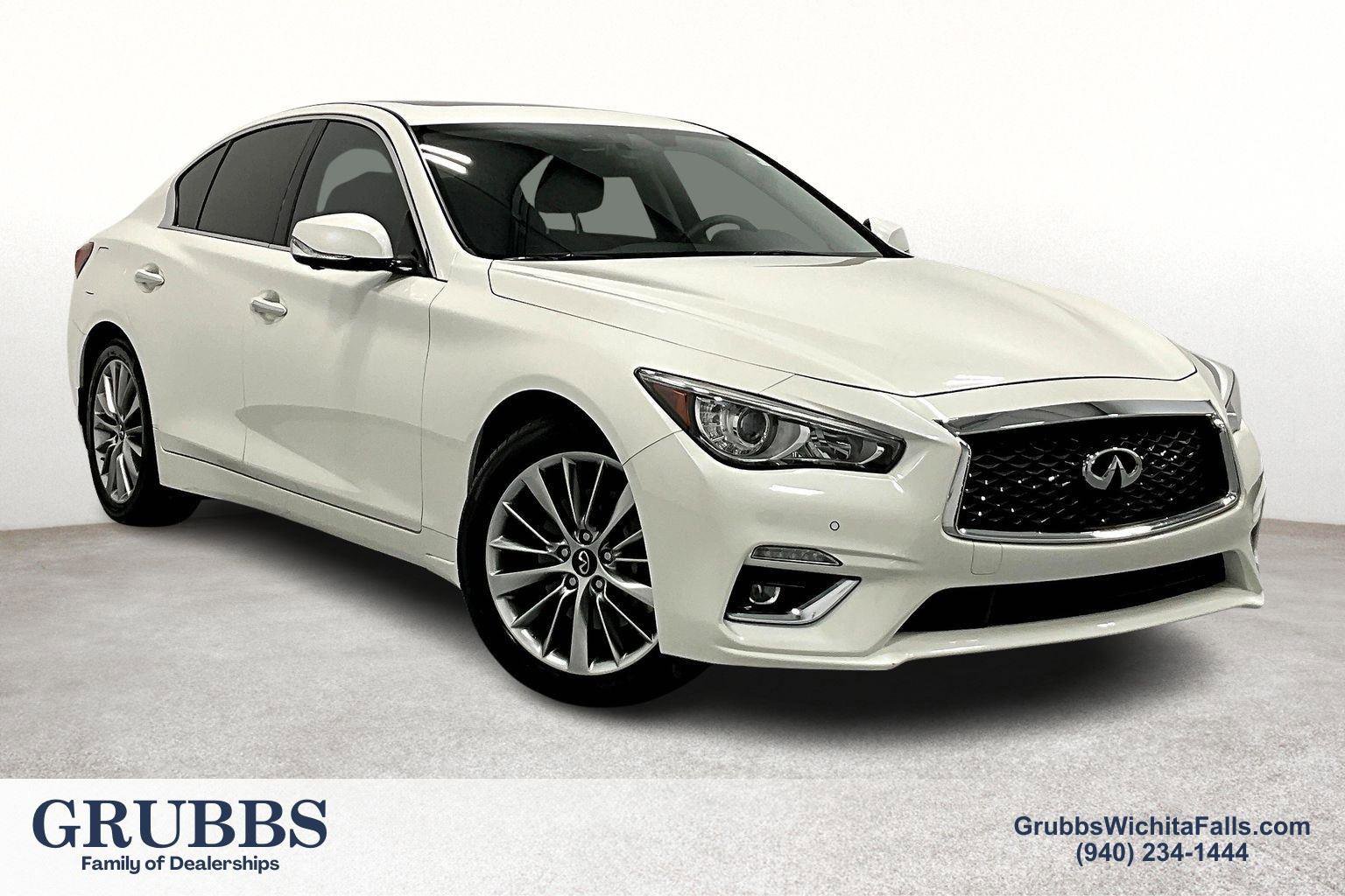 Used 2022 INFINITI Q50 Luxe w/ Cargo Package