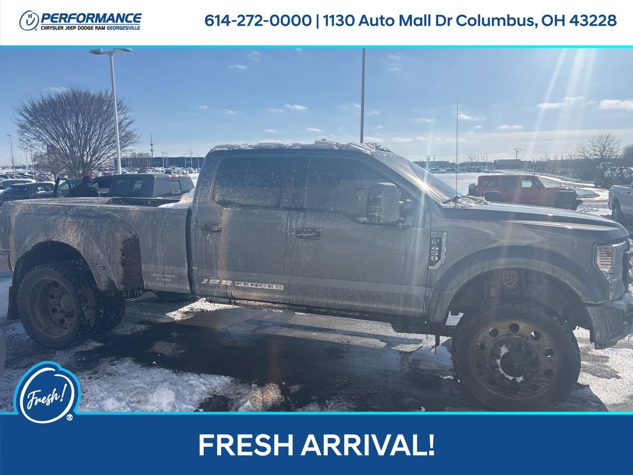 Used 2021 Ford F450 Platinum w/ FX4 Off-Road Package image 3