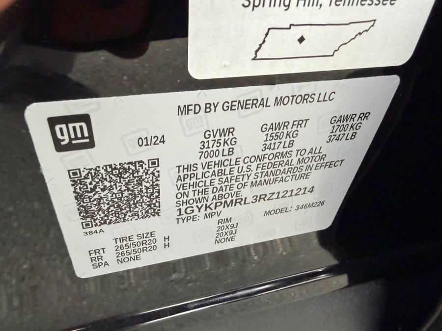 Used 2024 Cadillac Lyriq Tech w/ LPO, Floor Liner Package image 60
