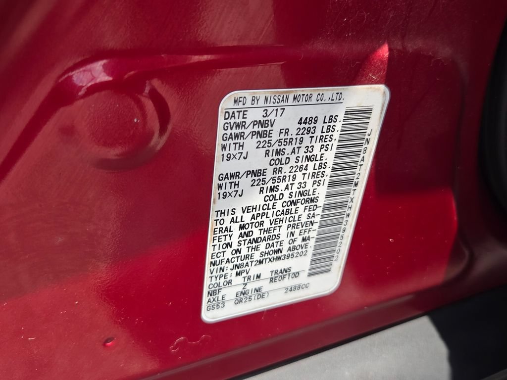 Used 2017 Nissan Rogue SL w/ SL Premium Package FWD image 4