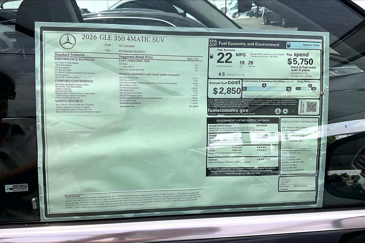 New 2026 Mercedes-Benz GLE 350 4MATIC image 21