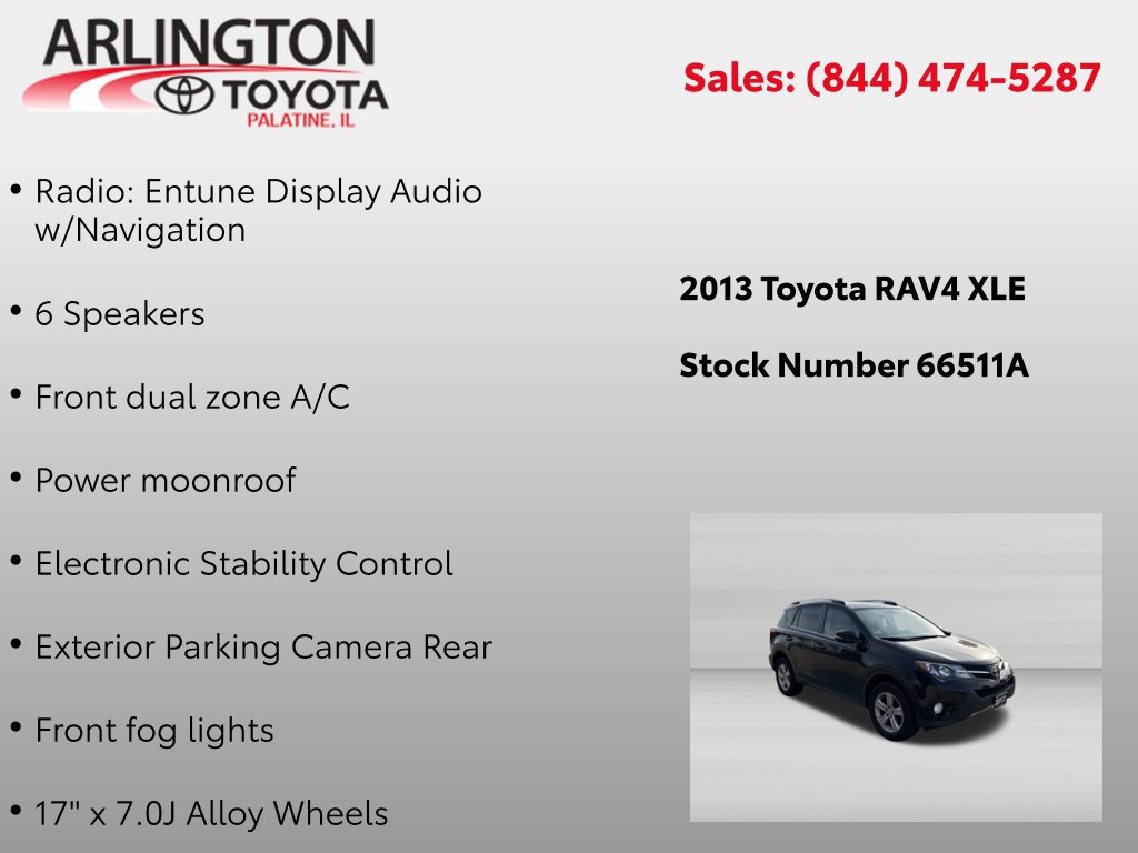 Used 2013 Toyota RAV4 XLE AWD/4WD image 2