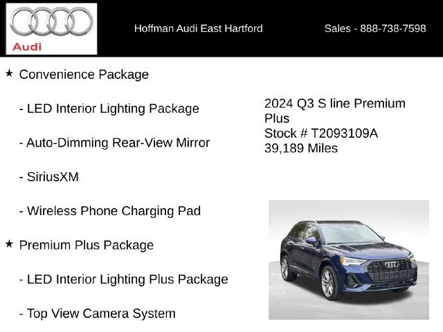Certified 2024 Audi Q3 2.0T Premium Plus AWD/4WD image 12