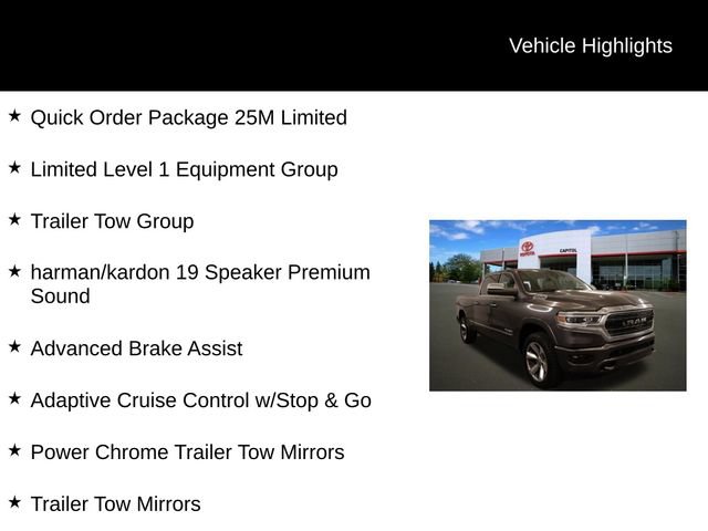 Used 2019 RAM 1500 Limited AWD/4WD image 3