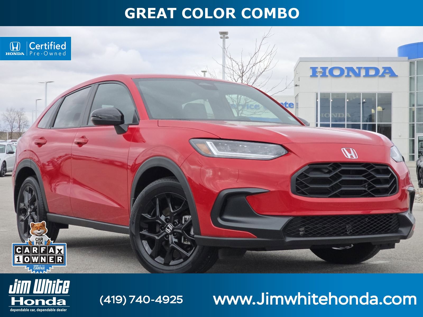 Certified 2024 Honda HR-V Sport image 1