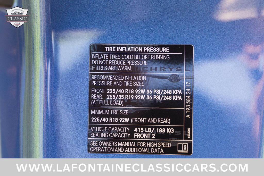 Used 2005 Chrysler Crossfire SRT-6 RWD image 12