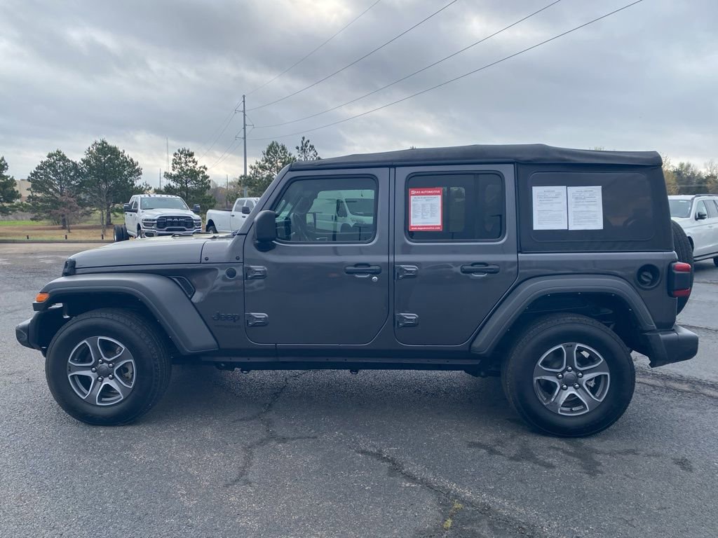 Used 2022 Jeep Wrangler Unlimited Sport image 4