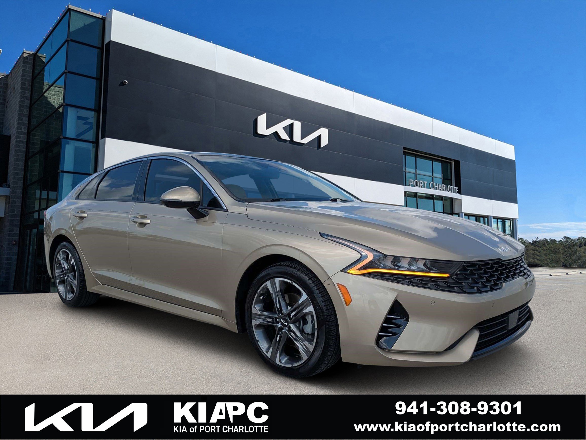 Certified 2022 Kia K5 EX w/ EX Premium Package FWD image 1