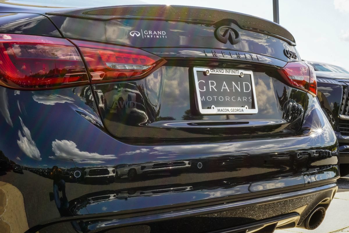 Used 2023 INFINITI Q50 Red Sport 400 w/ Black Opal Edition AWD/4WD image 14
