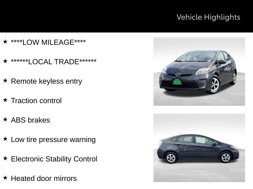 Used 2015 Toyota Prius Two image 41