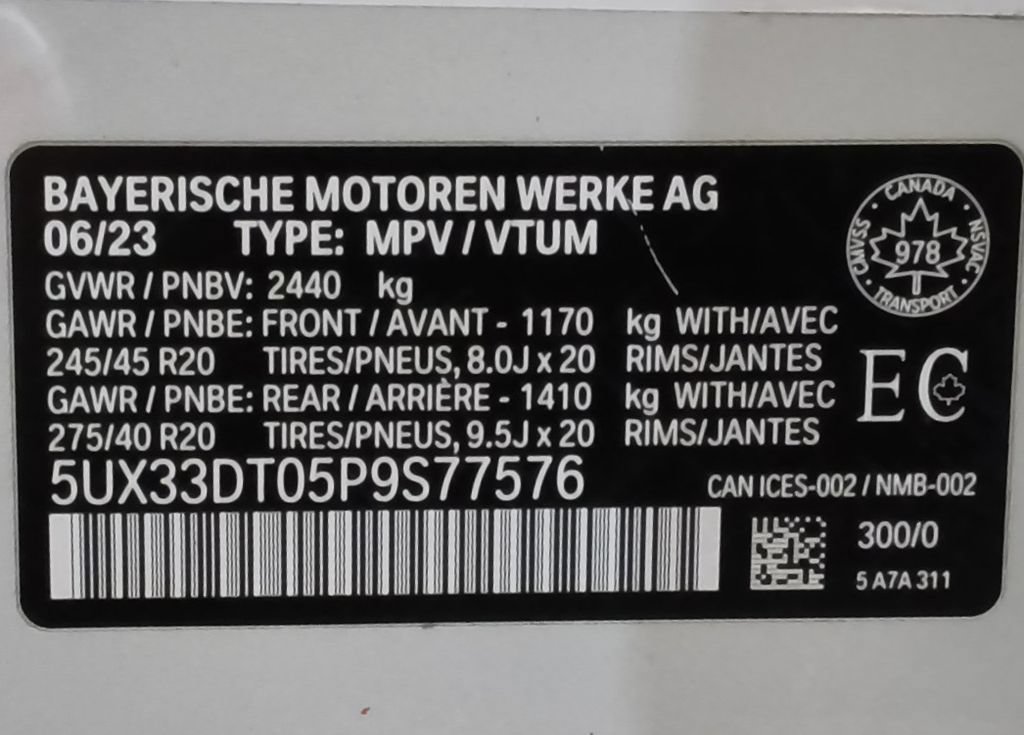 Used 2023 BMW X4 xDrive30i w/ Premium Essential Package AWD/4WD image 9
