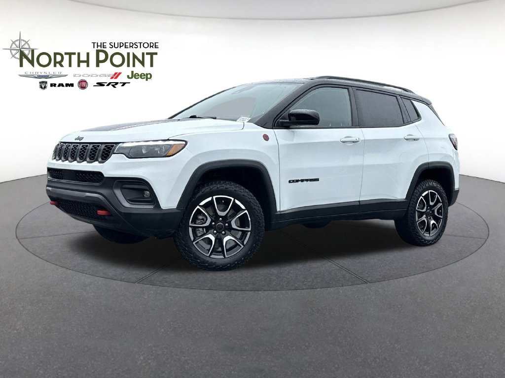 Certified 2025 Jeep Compass Trailhawk w/ Trailhawk Elite Group AWD/4WD image 1
