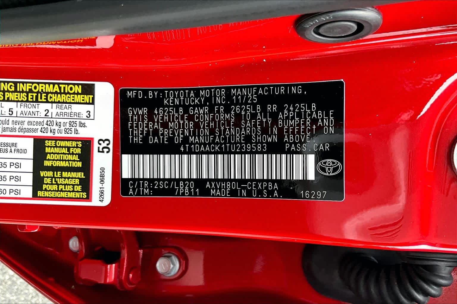 Used 2026 Toyota Camry XSE FWD image 37