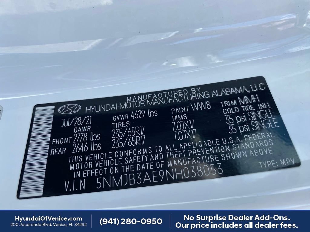 Certified 2022 Hyundai Tucson SEL FWD image 24
