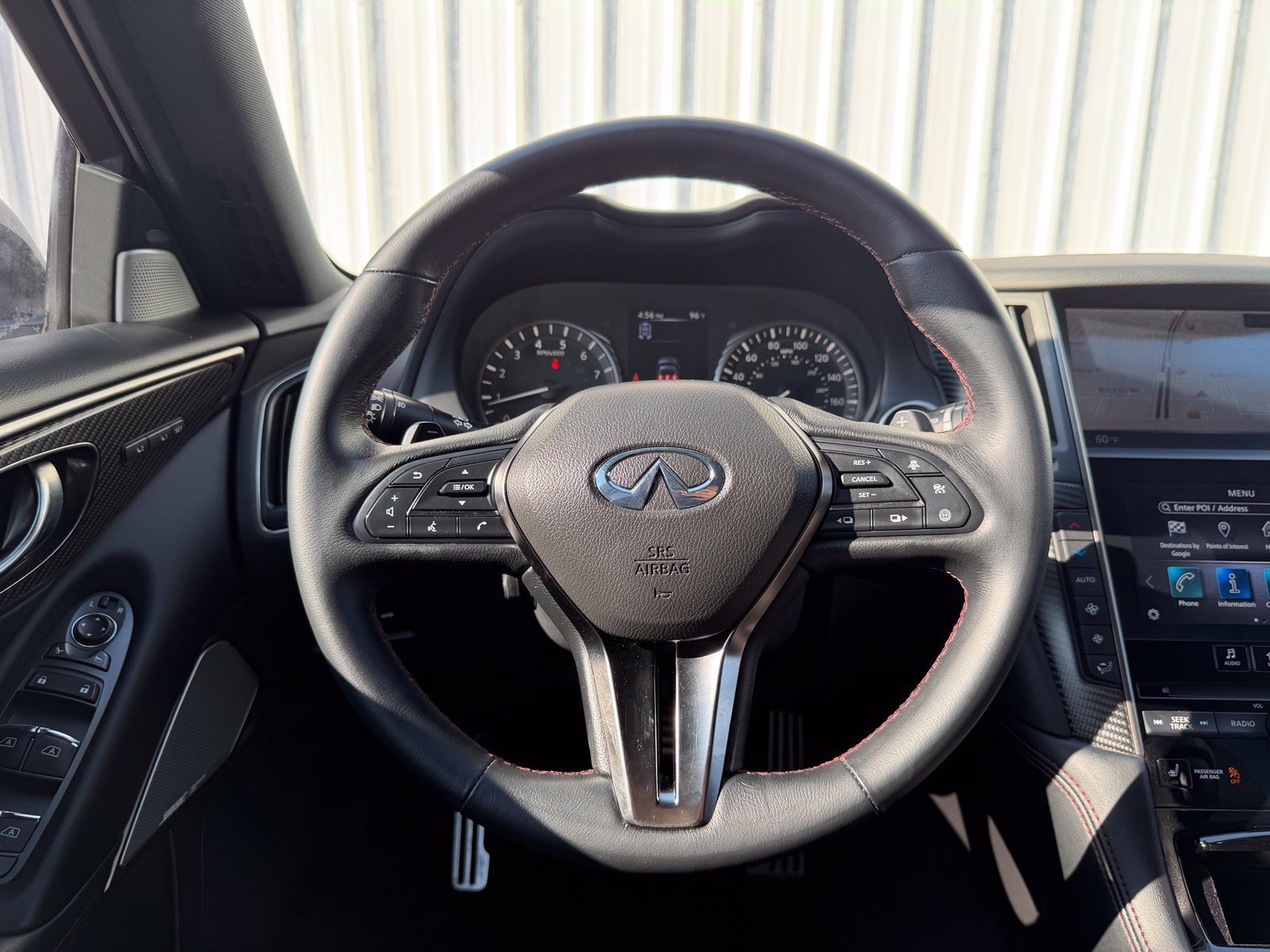 Used 2024 INFINITI Q50 Red Sport 400 w/ Black Opal Edition RWD image 14