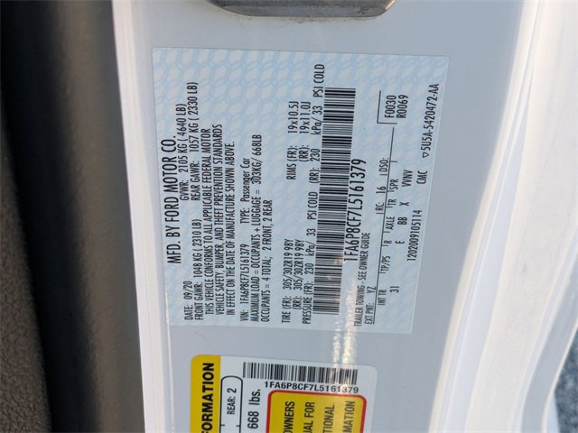 Used 2020 Ford Mustang GT w/ Performance Package - Level 2 image 28