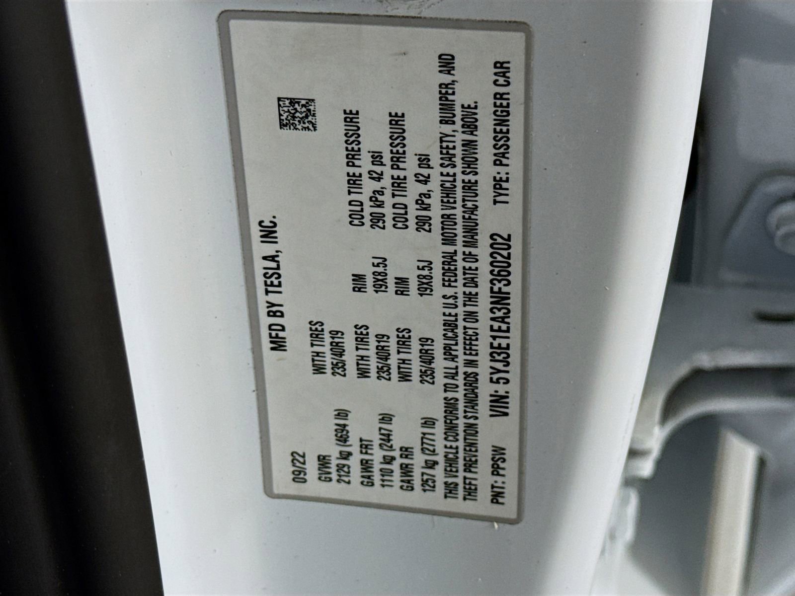Used 2022 Tesla Model 3 RWD image 32
