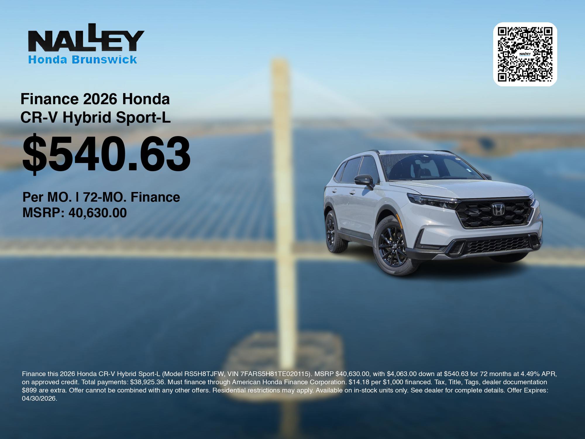 New 2026 Honda CR-V Sport-L image 7