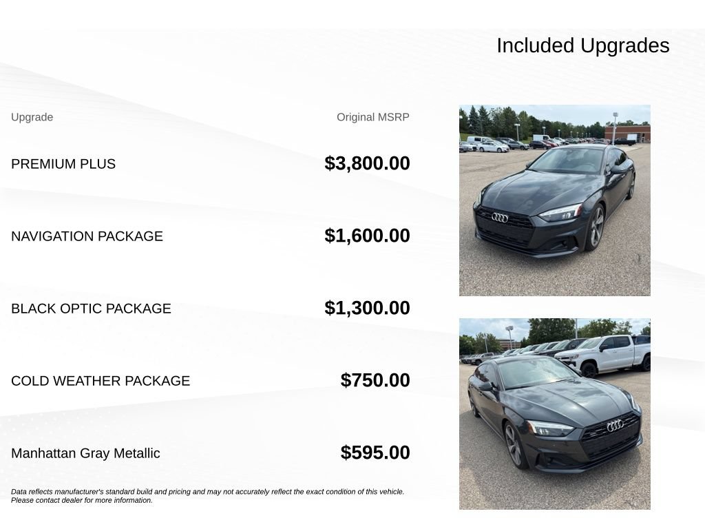 Used 2020 Audi A5 2.0T Premium Plus w/ Premium Plus AWD/4WD image 15
