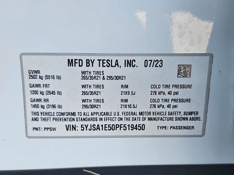 Used 2023 Tesla Model S AWD image 33