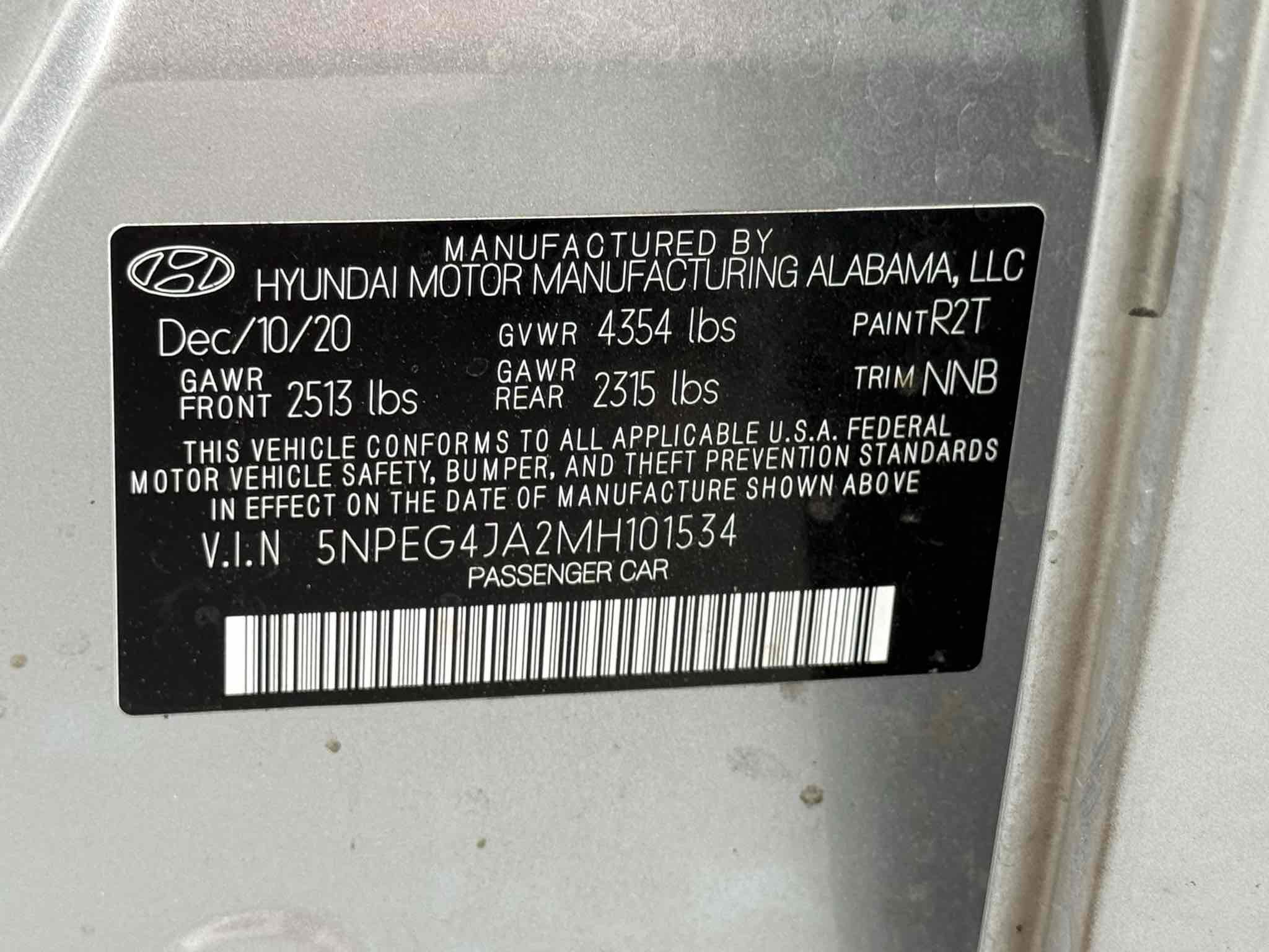 Used 2021 Hyundai Sonata SE FWD image 91