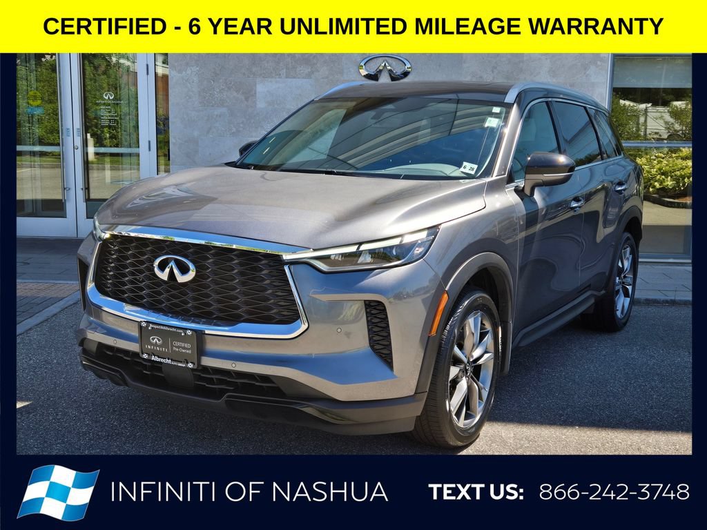 Certified 2023 INFINITI QX60 Luxe w/ Cargo Package